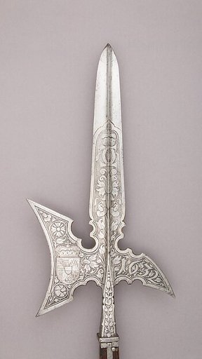 Halberd with the Arms of Liechtenstein Family