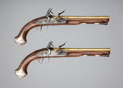 Pair of Flintlock Pistols