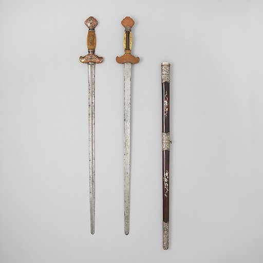 Double Sword with Scabbard