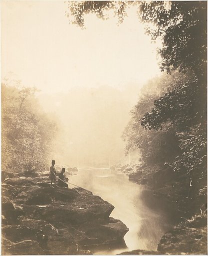 Wharfe and Pool, Below the Strid