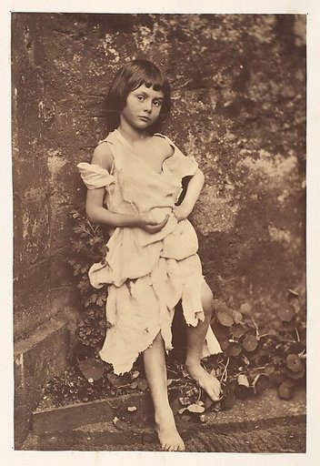 Alice Liddell as "The Beggar Maid"