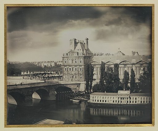 [The Pavillon de Flore and the Tuileries Gardens]