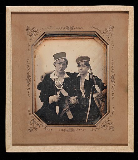 [Franz Friedrich (né Melnik Böhmen) and Friend]