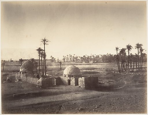 Vue de la Plaine de Thèbes prise du temple de Karnac
