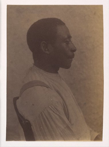 [Profile of a Seated African American Man]