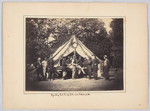 Operating Tent, Camp Letterman, Gettysburg, Pennsylvania
