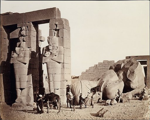 The Rameseum of El-Kurneh, Thebes
