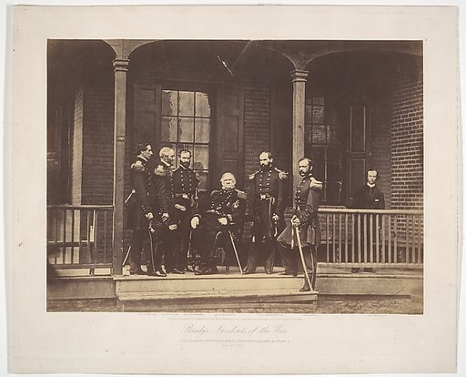 Lieutenent General Scott, General-in-Chief U.S. Army, & Staff