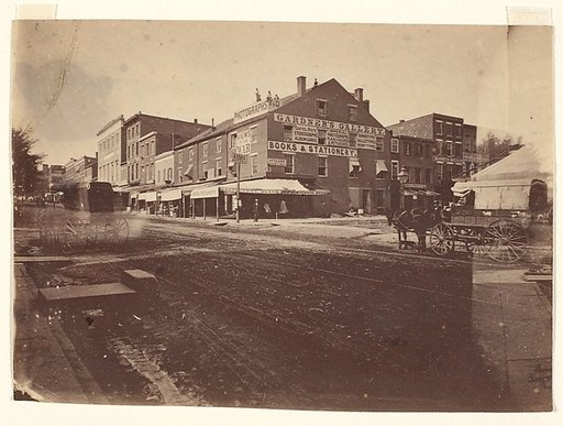 Gardner's Gallery, 7th and D Streets, Washington, D.C.