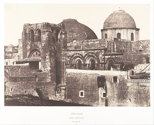 Jérusalem, Saint Sépulcre, vue générale, 2