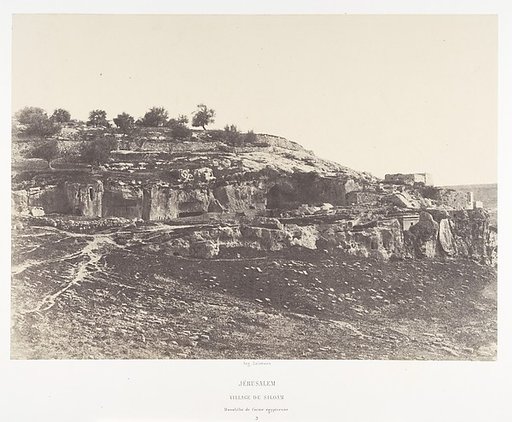 Jérusalem, Village de Siloam, Monolithe de forme égyptienne, 3