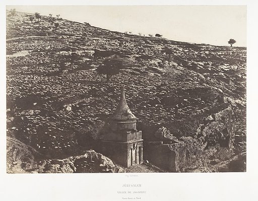 Jérusalem, Vallée de Josaphat, Faces Ouest et Nord, 1