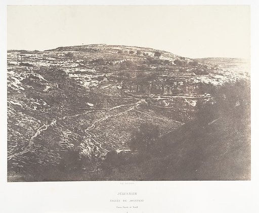 Jérusalem, Vallée de Josaphat, Face Ouest et Nord, 2