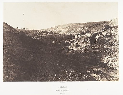 Jérusalem, Vallée de Josaphat, Vue générale