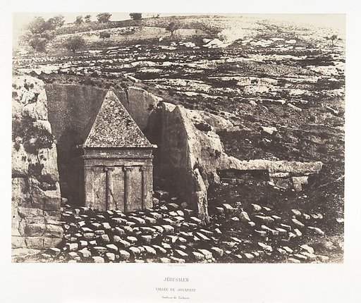 Jérusalem, Vallée de Josaphat, Tombeau de Zacharie