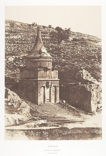 Jérusalem, Vallée de Josaphat, Tombeau d'Absalon