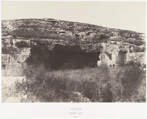 Jérusalem, Tombeau Juif, Détails