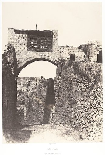 Jérusalem, Arc de l'Ecce-Homo