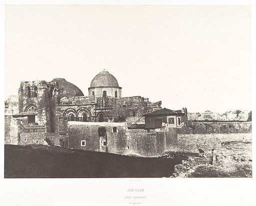 Jérusalem, Saint-Sépulcre, Vue générale, 1