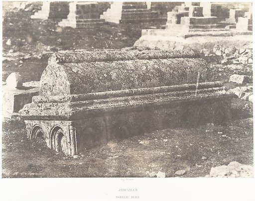 Jérusalem, Tombeau arabe