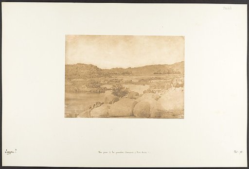 Vue prise à la première Cataracte (Rive droite)