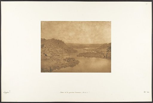 Sortie de la première Cataracte (côté S.E.)