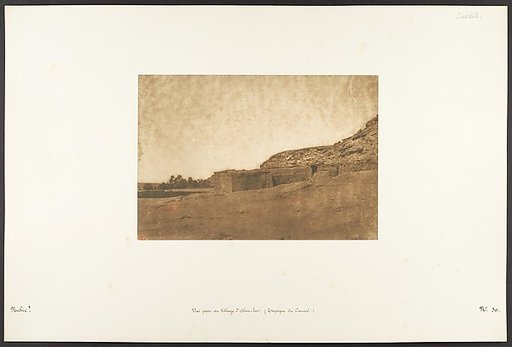 Vue prise au Village d'Abou-hor (Tropique du Cancer)