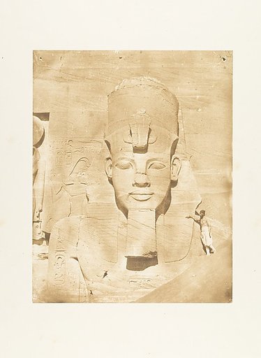 Colosse médial du Spéos d'Phré, à Abousembil