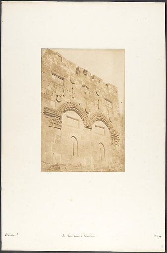 La Porte dorée à Jérusalem