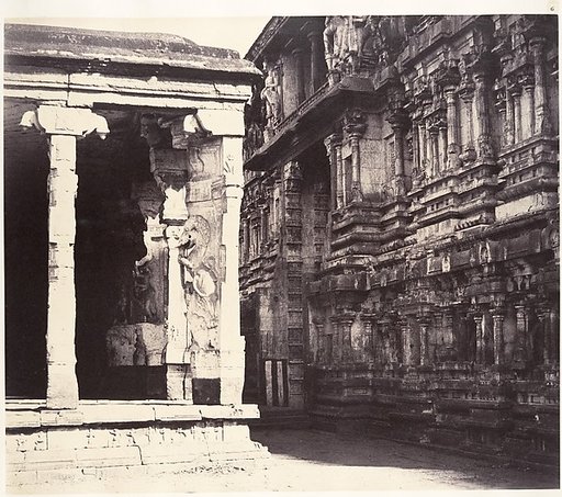 The Inner Facade of the Gateway of the East Gopuram