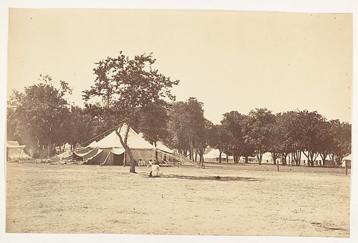[Side View of Main Street, Governor General's Camp]