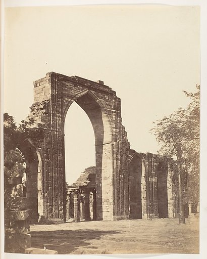 [Mahomedan Arch at the Qutub Minar, Delhi]