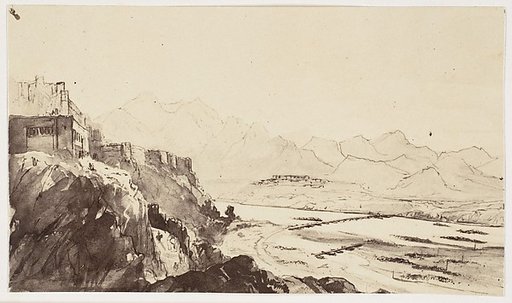 [Attock on the Indus River- From a Drawing]