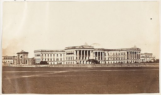 [South West View of Government House, Calcutta]