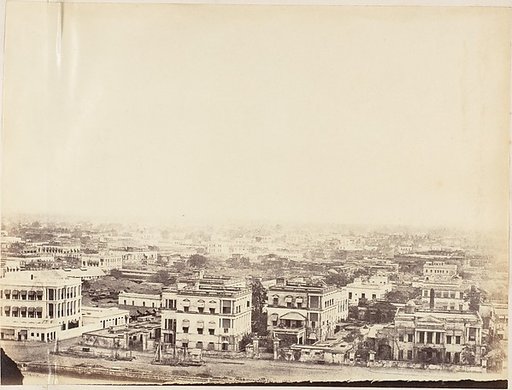 [View of the City from the Ochterlony Monument, Calcutta]