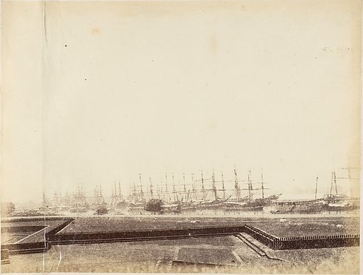 [Shipping in the Hooghly near Fort, Calcutta]