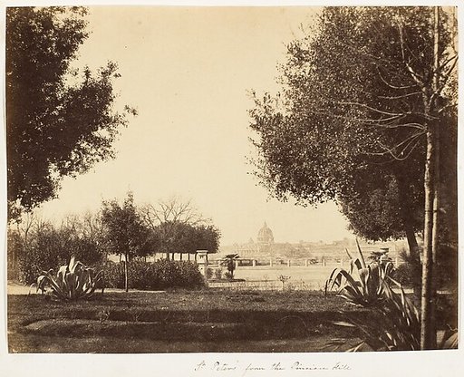 St. Peters from the Pincian Hill