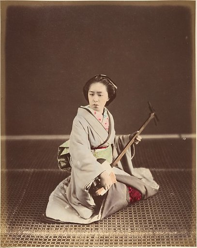 [Tokyo Geisha with Shamisen]