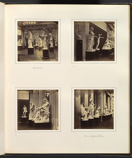 [Greek Court; Statue of Minerva; Ludovisi Mars; Iris, Hecate, or Lucifera]
