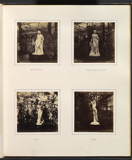 [Sculptures of the Tired Hunter, a Nymph Preparing to Bathe, Godiva, and an Allegorical Figure of Night]