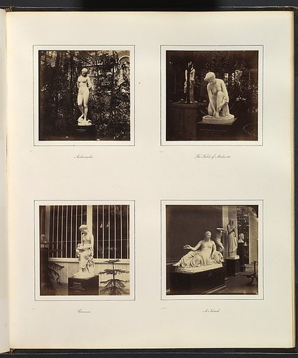 [Sculptures of Andromeda, the Toilet of Atalanta, Corinna, and a Naiad]