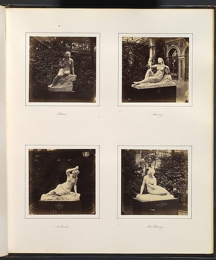 [Sculptures of Sabrina, an Allegorical Figure of Morning, a Nereide, and Eve Listening]
