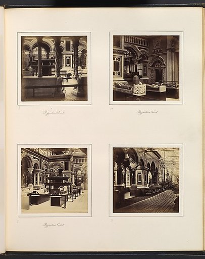 [Views of Byzantine Court with Royal Effigies]