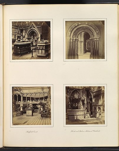 [Medieval Court; Entryway to Byzantine Court; Sheffield Court; French and Italian Mediaeval Vestibule]