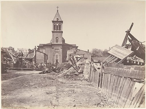 The Floods of 1856, Church of Saint-Pothin, Lyon