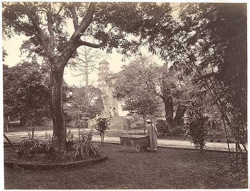 Garden at the English Consulate, Canton