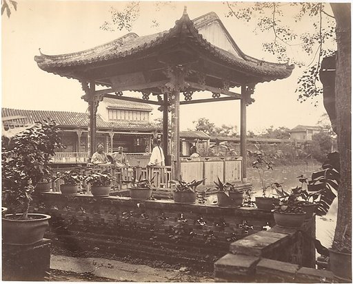 A Tea Pavilion, Canton