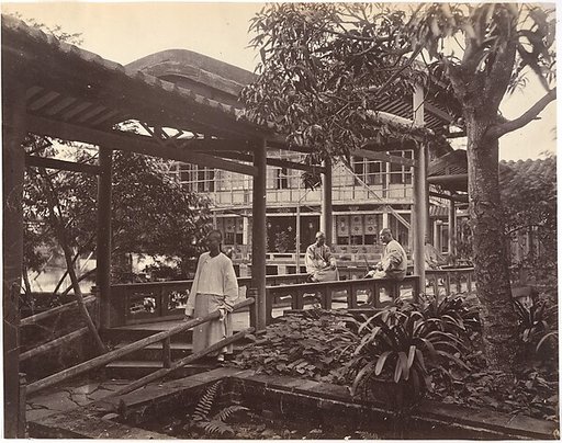 Way to the Theater Pon-Jing-Quais Garden, Canton