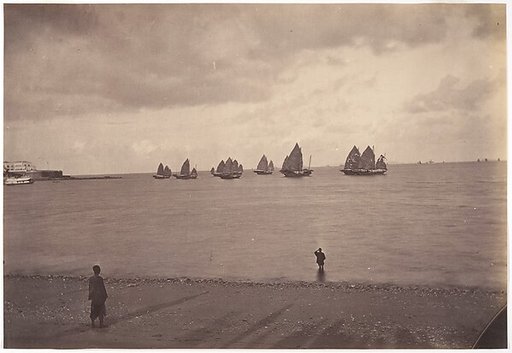 Fishing Boats going out Macao