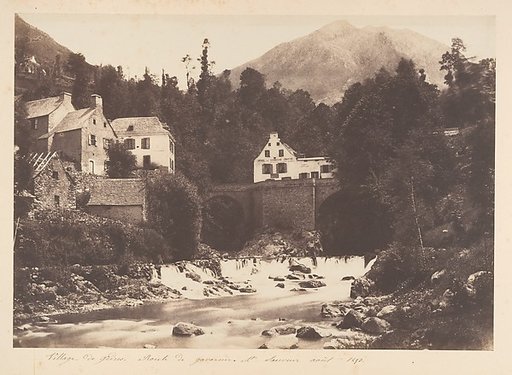 Village de Gèdres, Route de Gavarnie